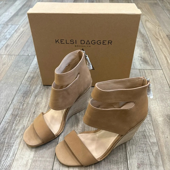 NWT Kelsi Dagger Brooklyn Mackie wedges - Picture 2 of 6